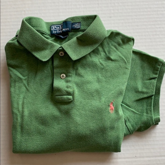 SALE!! Polo by Ralph Lauren greenery orange logo.    3 - Picture 2 of 8